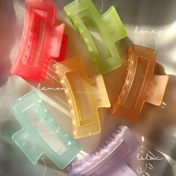 Rectangle Frost Matte Claw