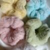 Cotton Candy Scrunchies