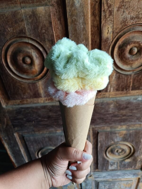 Cotton Candy Scrunchies